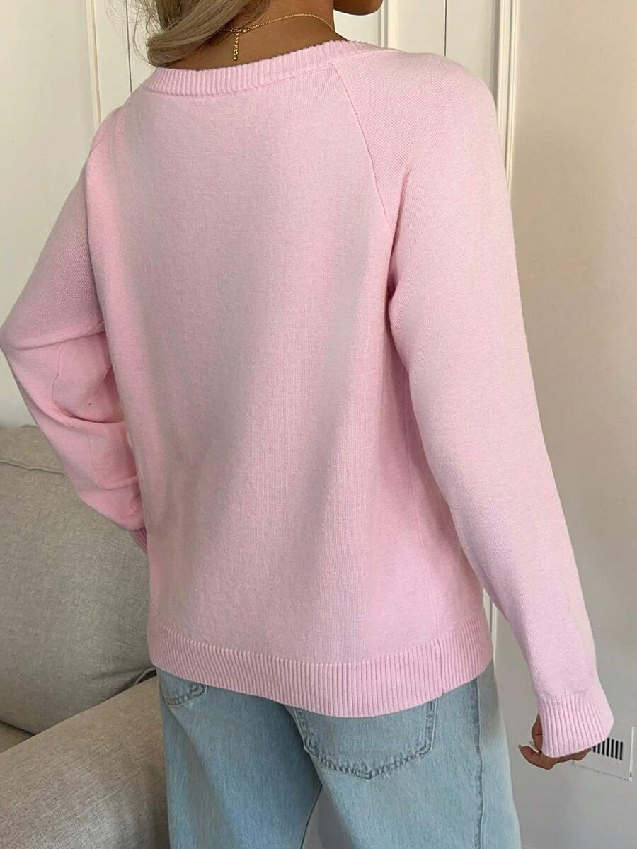 Pleated Knit Pullover