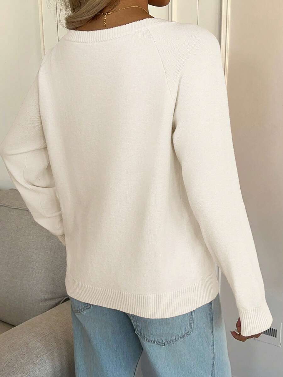 Pleated Knit Pullover