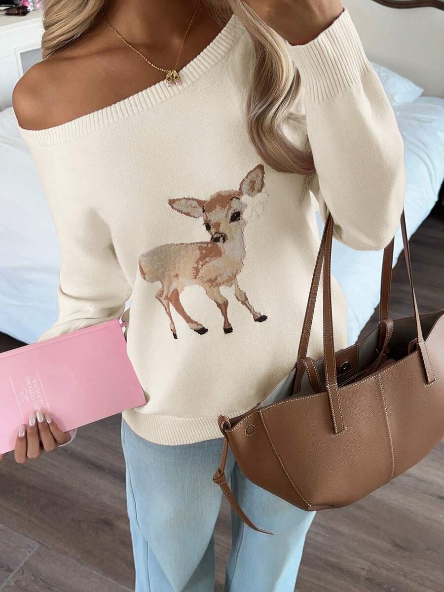 Pleated Knit Pullover