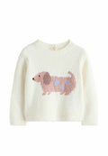 Relaxed fit | dachshund knit jumper