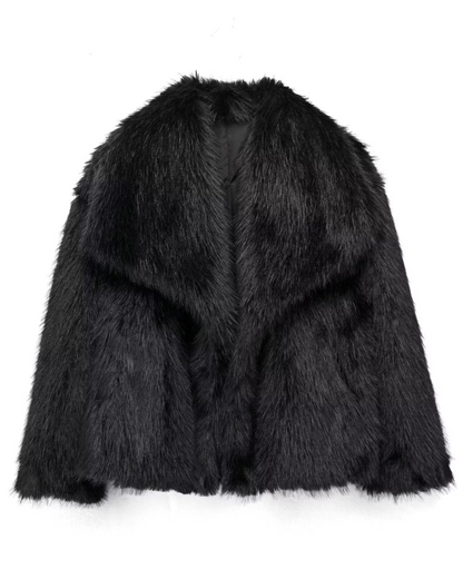 Mira | Trendy women's faux fur jacket