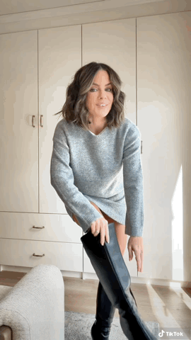 Evelyn | Knitted Sweater Dress Set