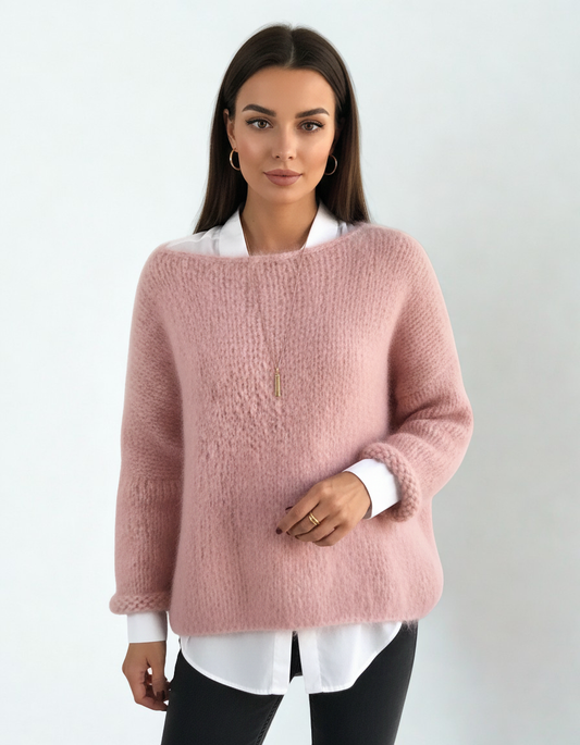 Ava | Fluffy Knit Sweater