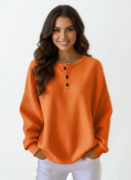 Harriet | Casual Sweatshirt with Collar