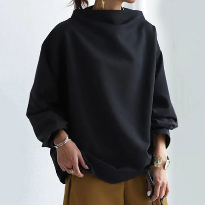 Verity | High-Neck Soft Knit Top