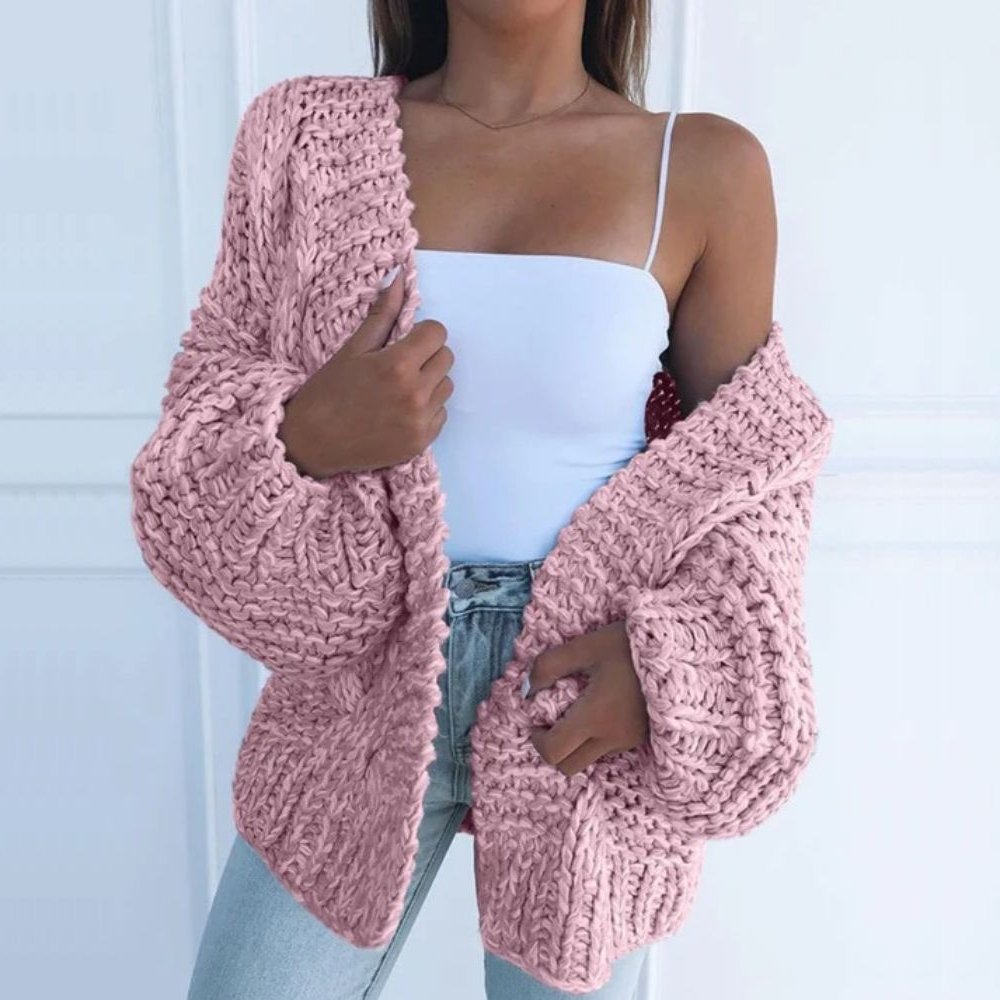 Madeline | Chunky Knit Relaxed Cardigan