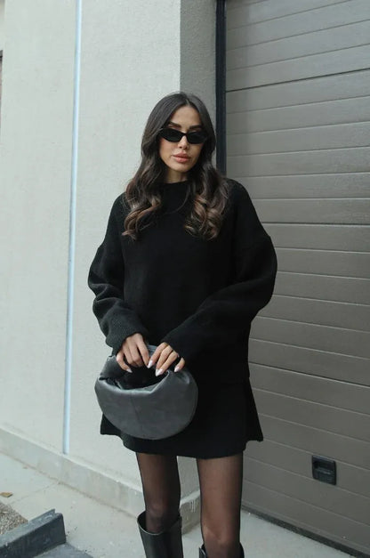 Evelyn | Knitted Sweater Dress Set